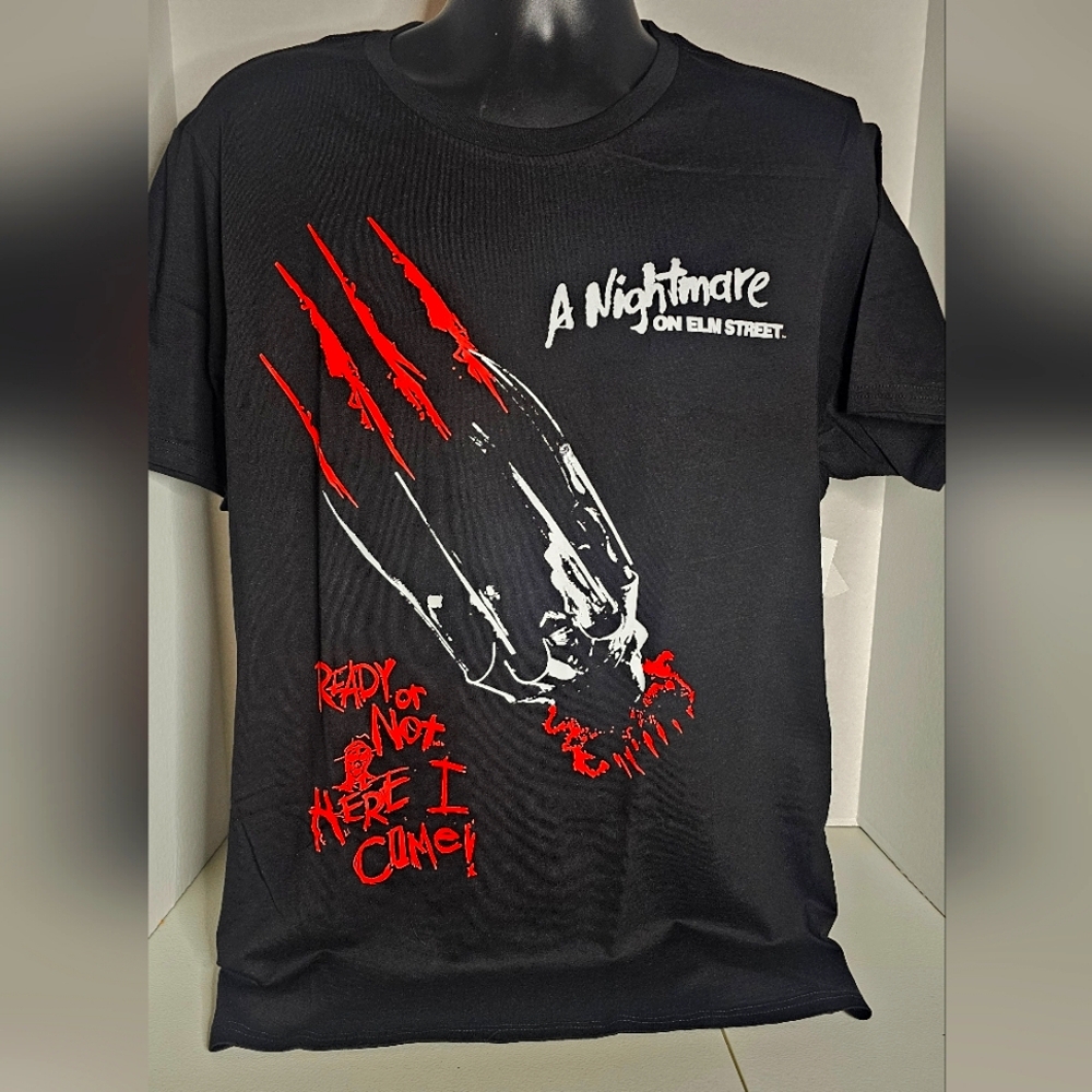 Mens Small(34-36) Nightmare On Elm Street Graphic Tee